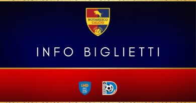 Trentatreesima giornata, info biglietti Notaresco-Atletico Ascoli